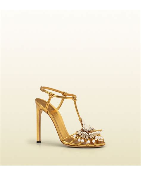 gucci phoebe high heel sandal|Gucci.